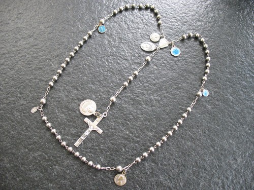 Rosenkranz silber 800 - silber,