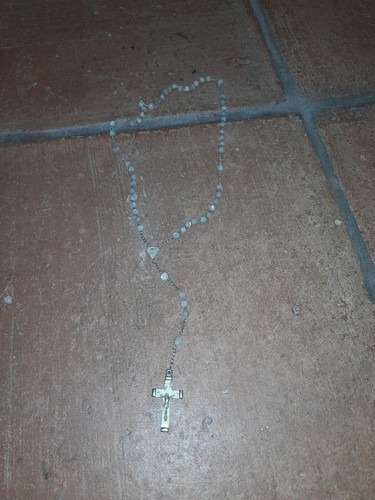 Rosenkranz perlmutt weiß - perlmutt,