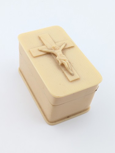 Antike rosenkranz dose etui - rosenkranz,