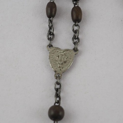 Vintage rosenkranz holzperlen - vintage,