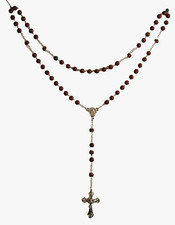 Rosenkranz   Echt  Jaspis