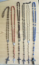 6 alte Rosenkränze geweiht in