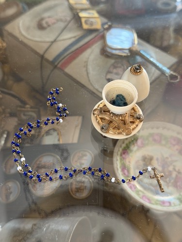 Miniatur rosenkranz mit - miniatur,