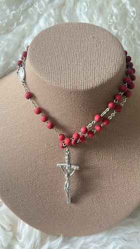 Rosenkranz rot aus rom - rosenkranz,
