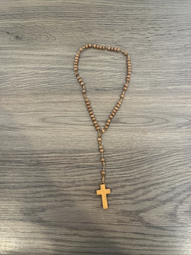 Rosenkranz holz kreuz jesus - rosenkranz,